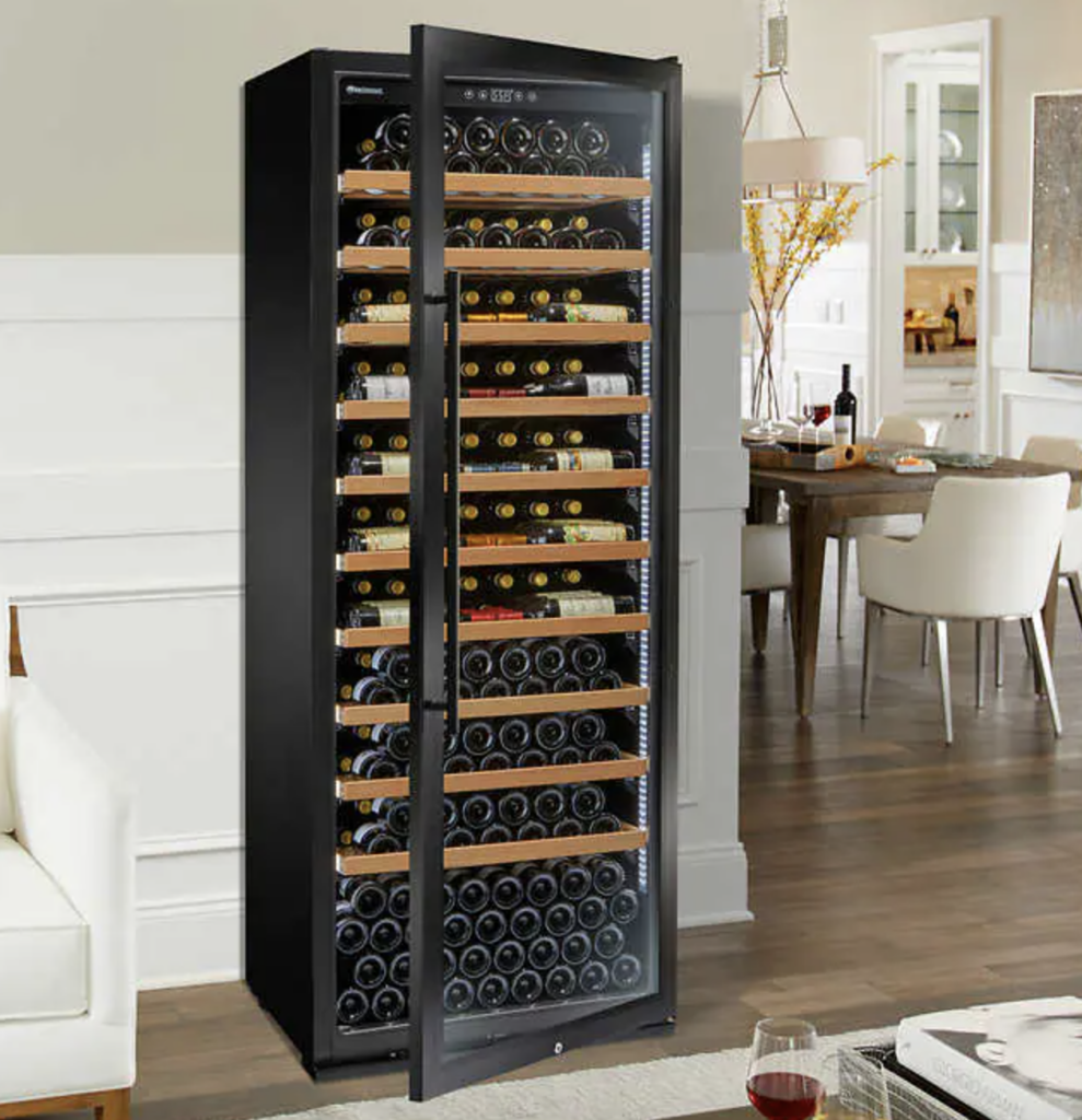Wine enthusiast 300-bottle wine cellar